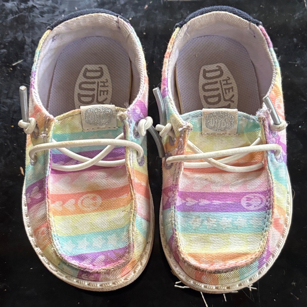 Hey Dude Kids Colorful Moccasins